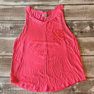 PINK Tank Top Size: M Color: Pink